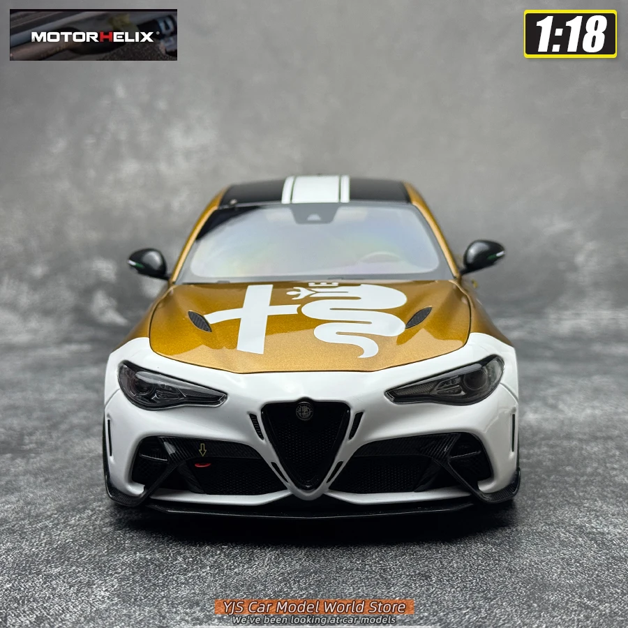 MOTORHELIX 1/18 Alfa Romeo Giulia GTAm Car model Metal die cast