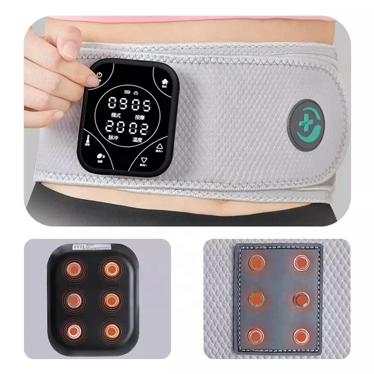 infrared light heating mass-age belt shiatsu abdominal deep tissue  electric mass-ager belt