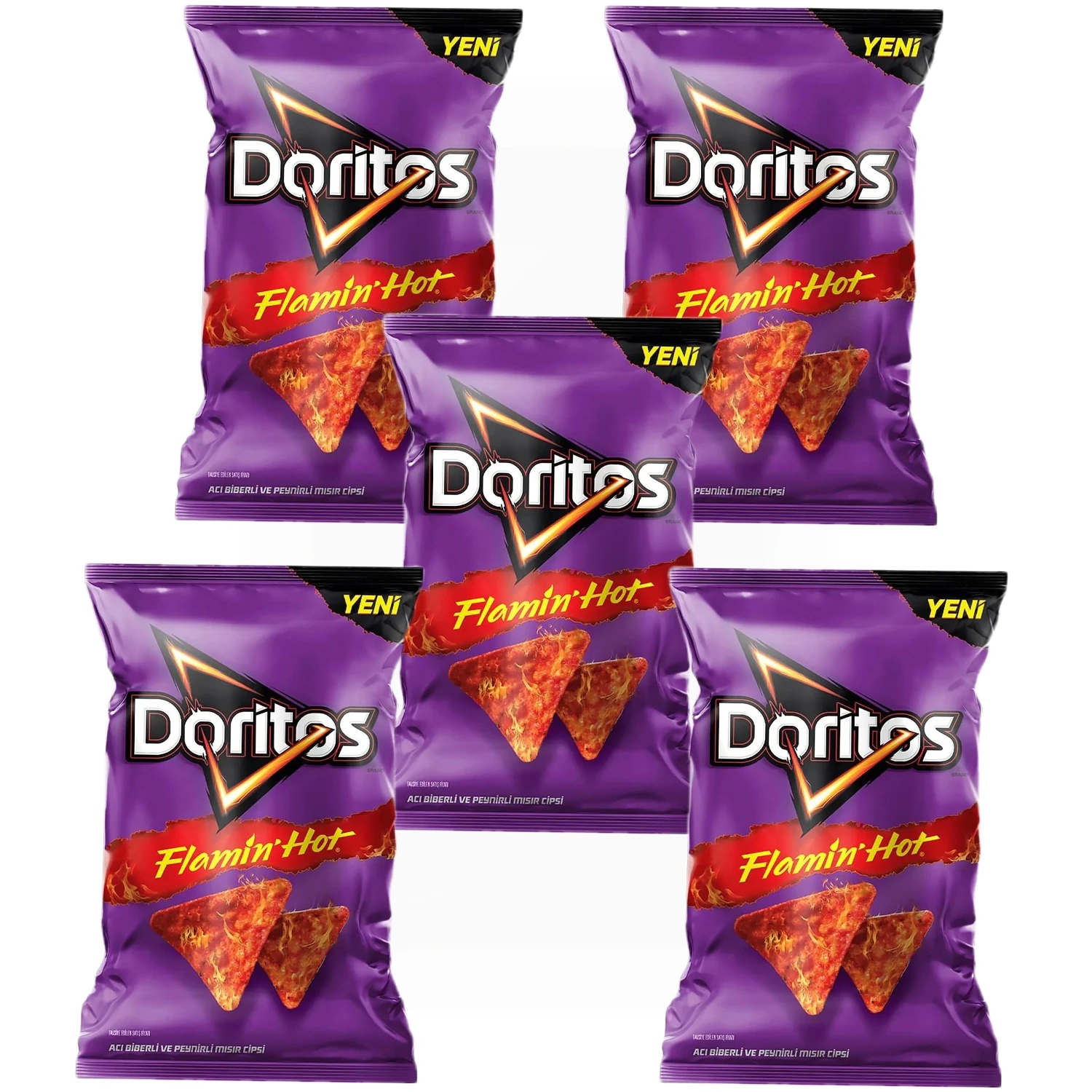 RUFFLES Sabor Flamin\'Hot bolsa 75 g - PACK 5 bolsas Sabor Mixta