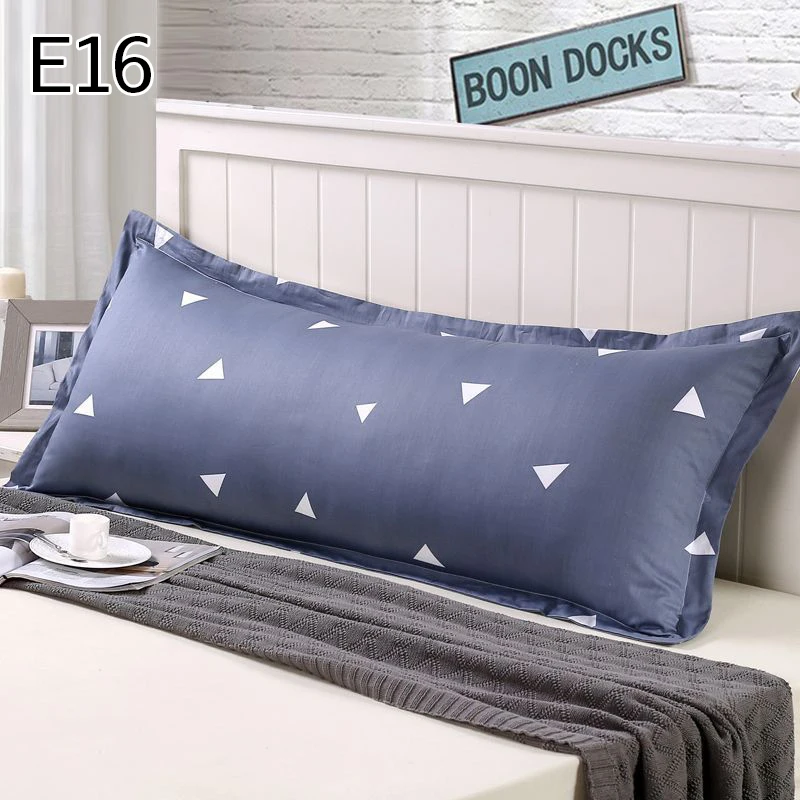 

120/150 (No Core) Double Pillow Cover 100%Cotton Cartoon Printed Sleeping Long Pillowcase Bedding Body Rest Cushion Covers