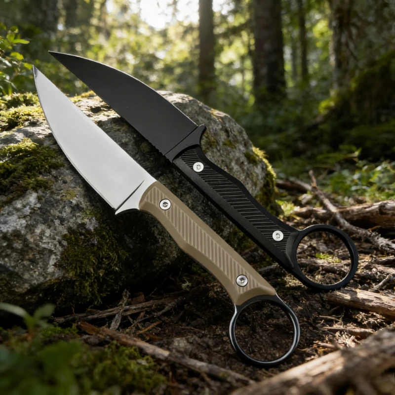 

Прямой нож с фиксированным лезвием, нейлоновая ручка из стекловолокна, 8Cr13Mov, лезвие для охоты, боевой самообороны, EDC, многофункциональные ножи