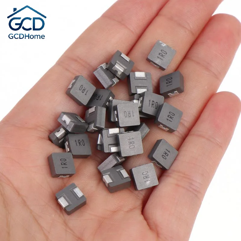 50Pcs Integrated Mold SMD Inductor High Current Low Resistance 1uH 2.2uH 4.7uH for Power Supply Module