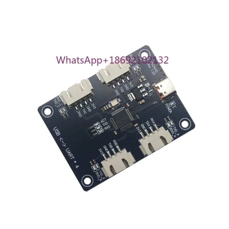 CH344Q No-drive USB To 4-channel Serial Port TTL Module TTL Multi-channel CH344 Module USB To CH344 Module