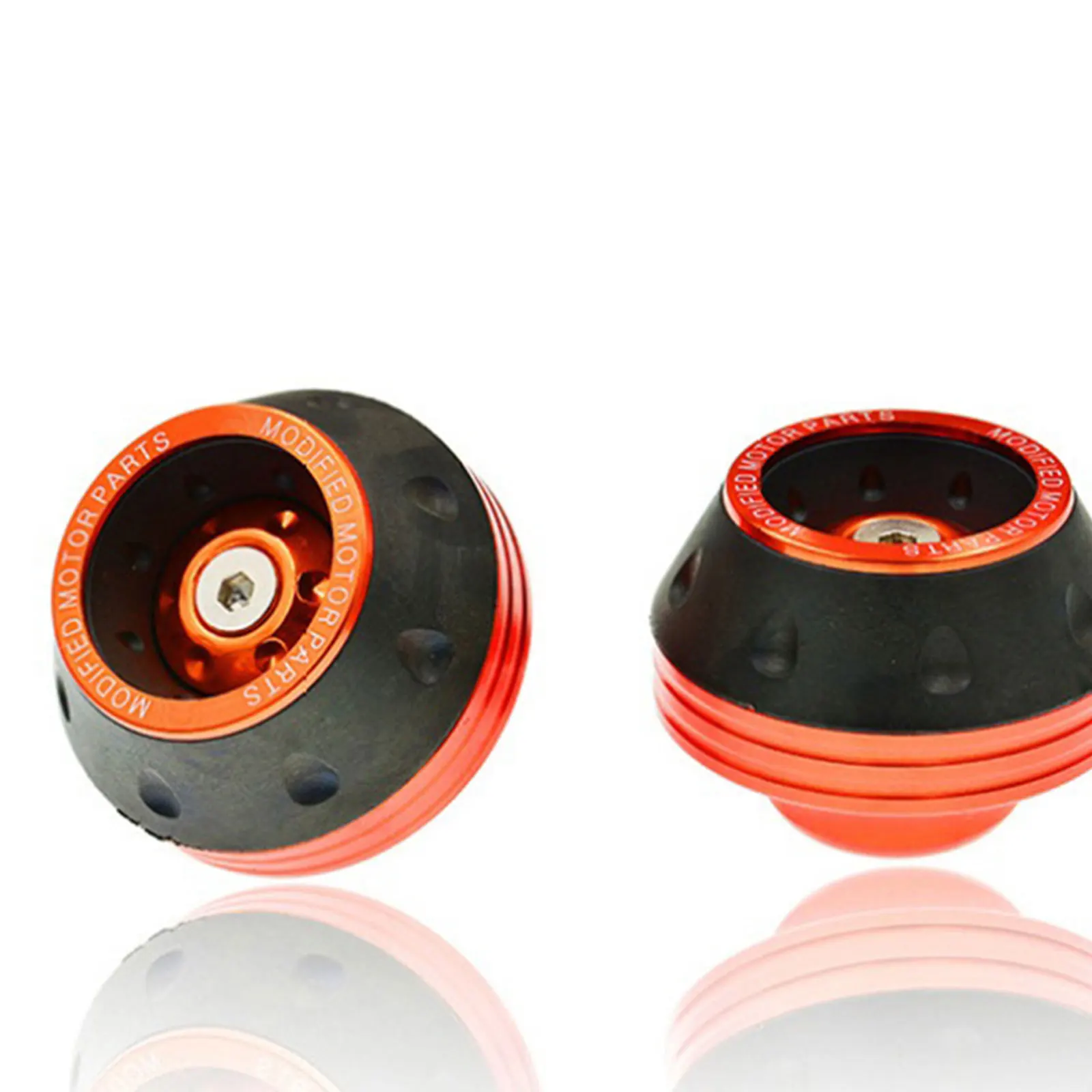 

2pcs Motorbike Front Fork Cups Aluminum Alloy Crashworthy Durable Off-Road Electromobile Refit Reduction Accessories For Scooter