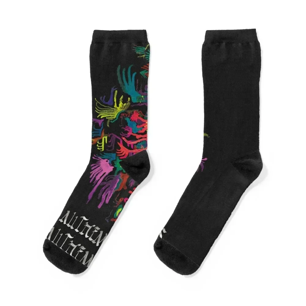 ALL THEM WITCHES Essential ALL THEM WITCHES Socks bright garter Novelties designer Women's Socks Men's