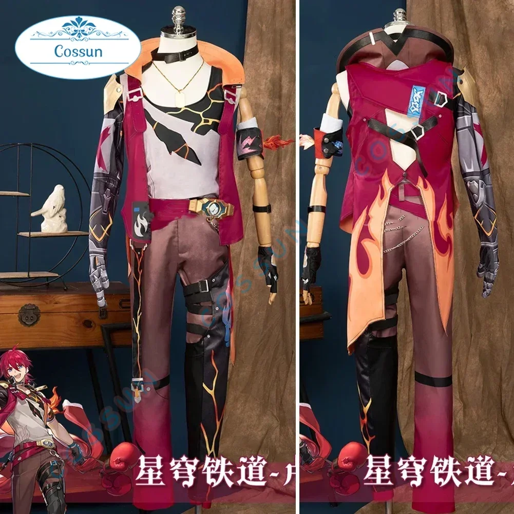 Game Honkai: Star Rail Luka Cosplay Costume Suit Handsome Uniform Halloween Carnival Party Role Play Outfit Men XS-3XL