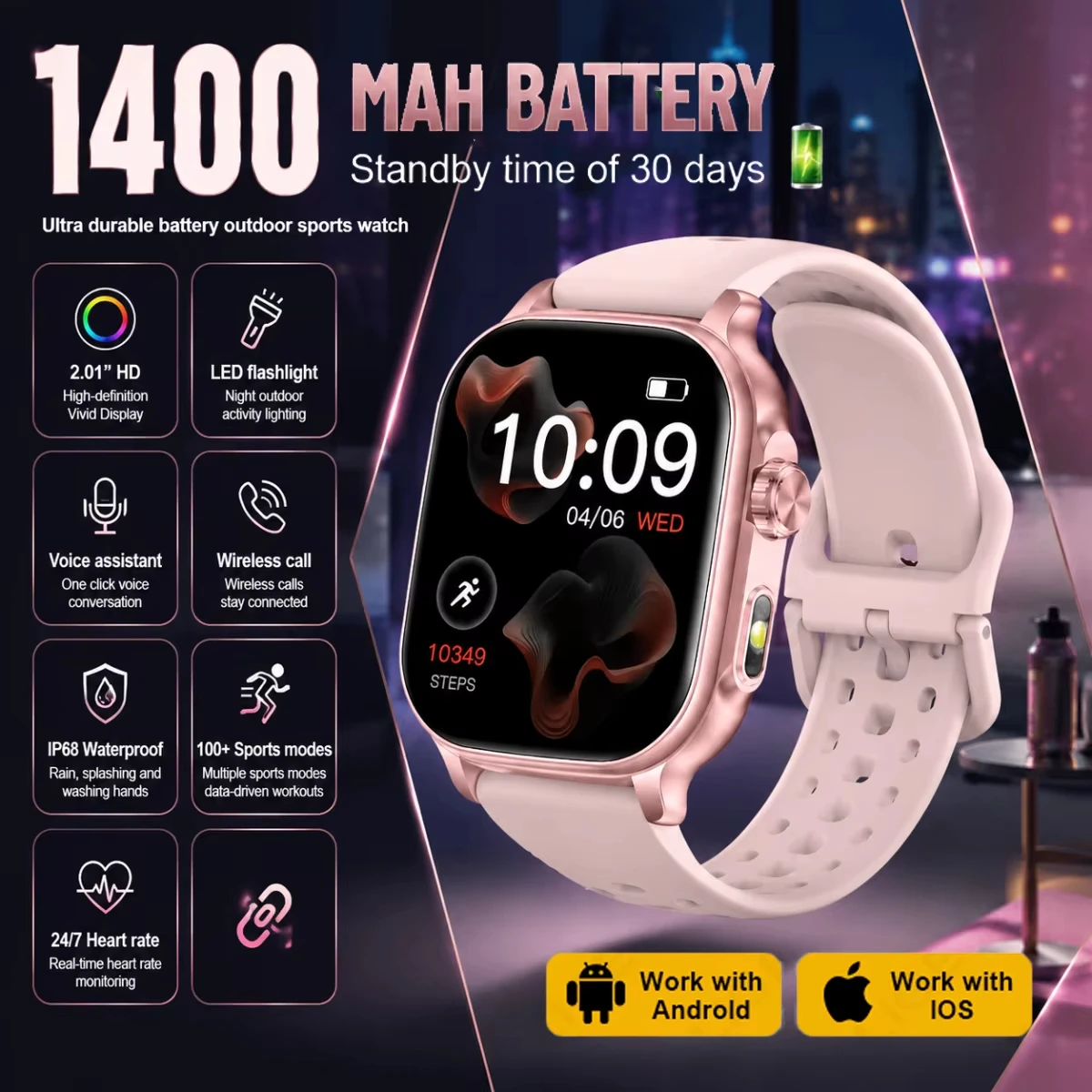 Outdoor Lighting Smart Controller - 2026年最新 Amazfit Bip 6 スマートウォッチ 女性用