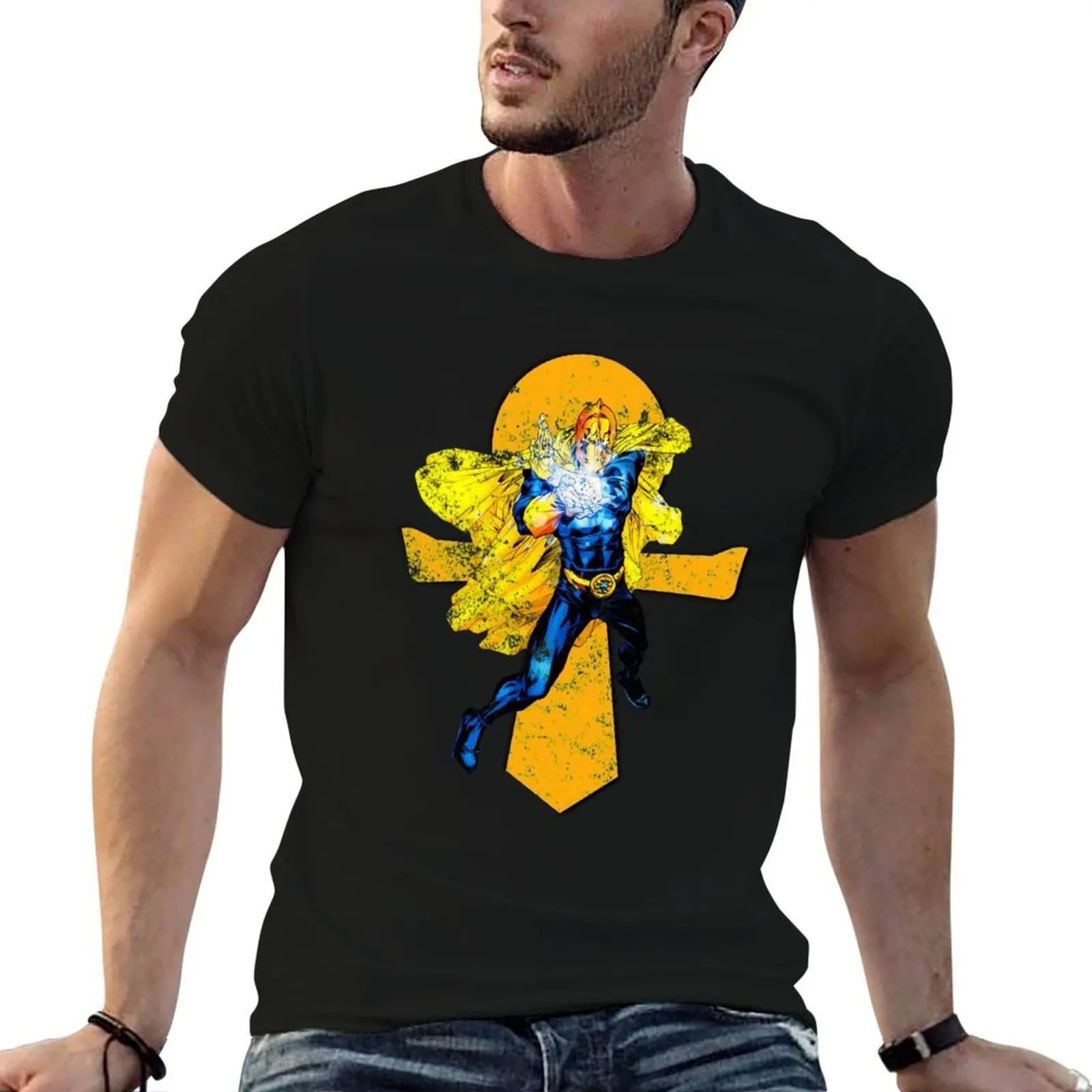 Dr Fate Nabu Classic Design T-Shirt Festival Short Sleeve T-Shirt