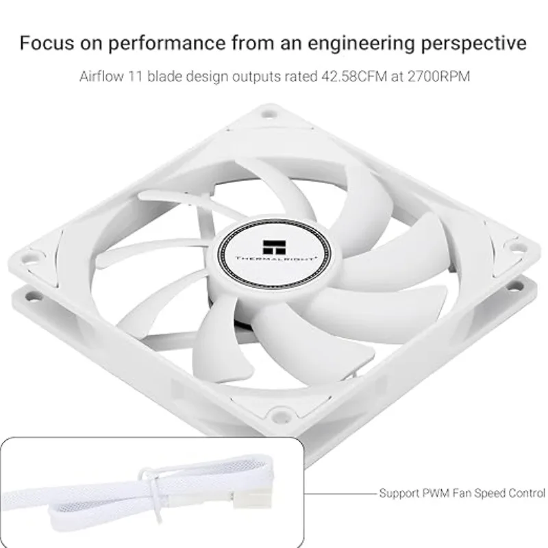 Thermalright TL-9015W 1/3/5 قطعة 92 مللي متر هيكل نحيف وحدة المعالجة المركزية مروحة 15 مللي متر سميكة هادئة 4pin PWM التحكم 2700 دورة في الدقيقة أداء التوازن مروحة