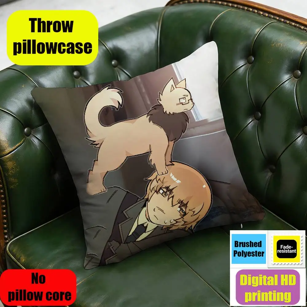 30x30cm Car Custom Square Pillowcase Pad Cushion Cover For Arthur Kirkland H-Hetalia England Throw Pillow Case 30cm 60cm 65cm