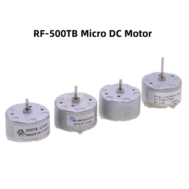 5V6V9V RF-500TB-12560/14415/18280/081200/17255/16260 Micro DC Motor For Fragrance Diffuser Humidifier Alarm/Alertor DIY Model