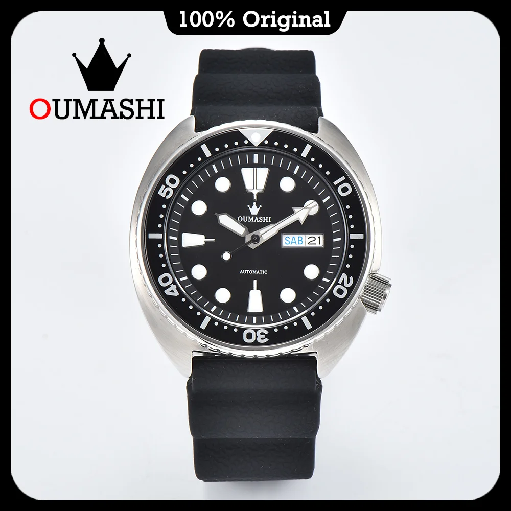 NH36 Movement Watch OUMASHI Men's Watch Sapphire Glass Waterproof Automatic Mechanical Movement Watch