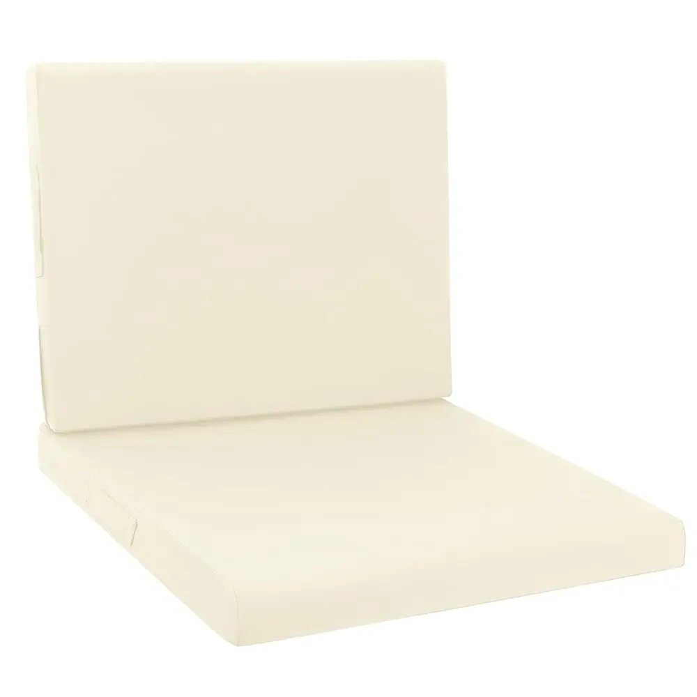 

Hebe Outdoor Deep Seat Cushions Set Of 2, 22""X22"", Waterproof Patio Chair Cushions, Fade Resistant Removable Seat Bottom & Ba