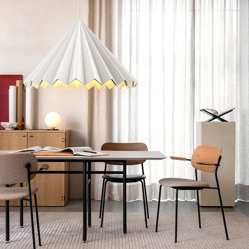 Modern Design Resin Umbrella Led Pendant Light Modern Dining Room Led Hanging Lamp Loft Home Decor