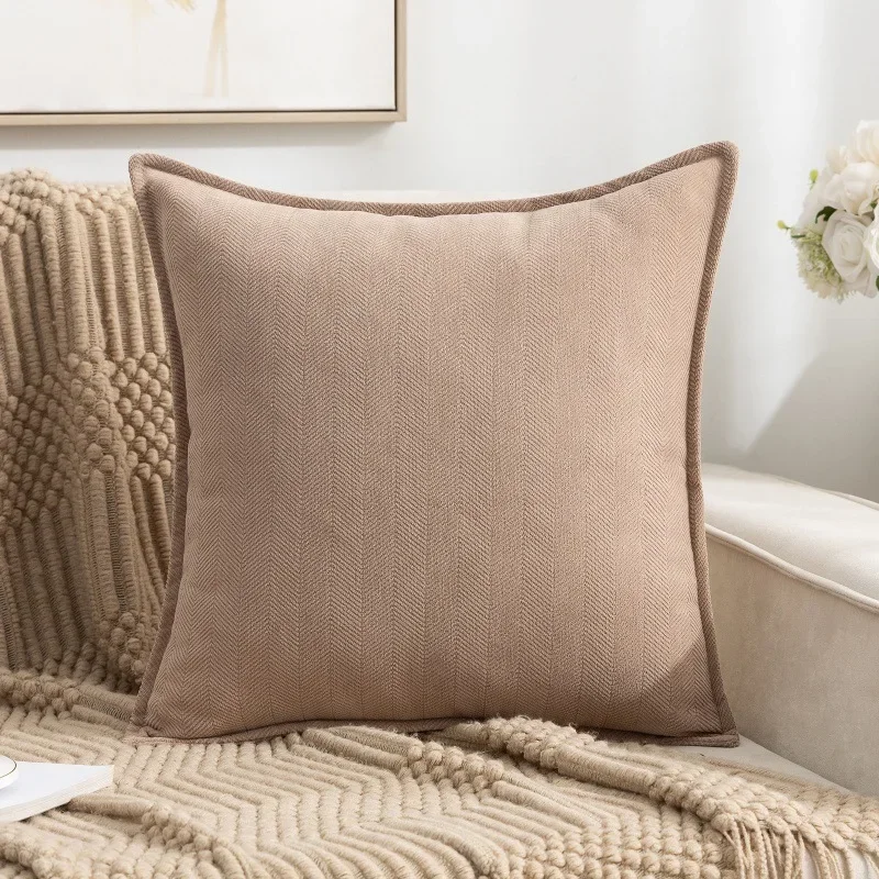 

Pillowcase Throw Pillow Cover Decorative Chenille Sofa Cushion Cover 45x45cm Home Living Room Sofa Couch Seat Decor