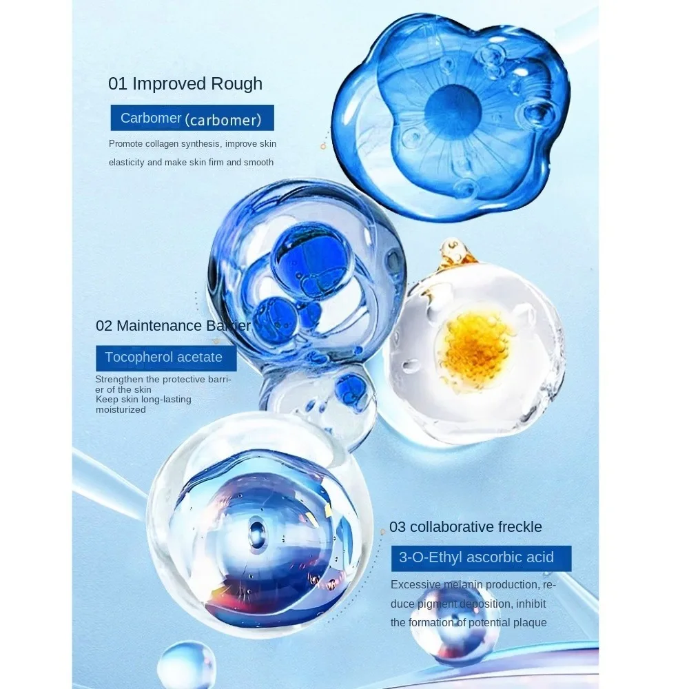 

30 PCS/Box Moisturizing 3% Hyaluronic Acid Enhances Skin Lasting Moisture Hyaluronic Acid Serum 377 Hyaluronic Acid Tubes