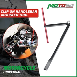 Universal Clip On Handlebar Adjuster tool Alignment Tool SPORT BIKE CBR NINJA R1 R6 GSXR