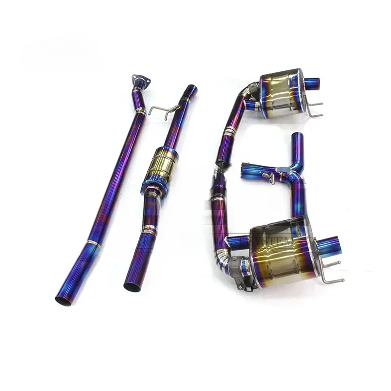 High quality Catback Exhaust Downpipe For Honda CR-V 2010-2021 Titanium alloy Exhaust valve control Exhaust System