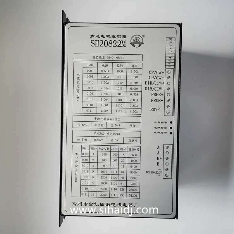 SH20822M/SH-20822M/20822M/Stepper Motor Driver