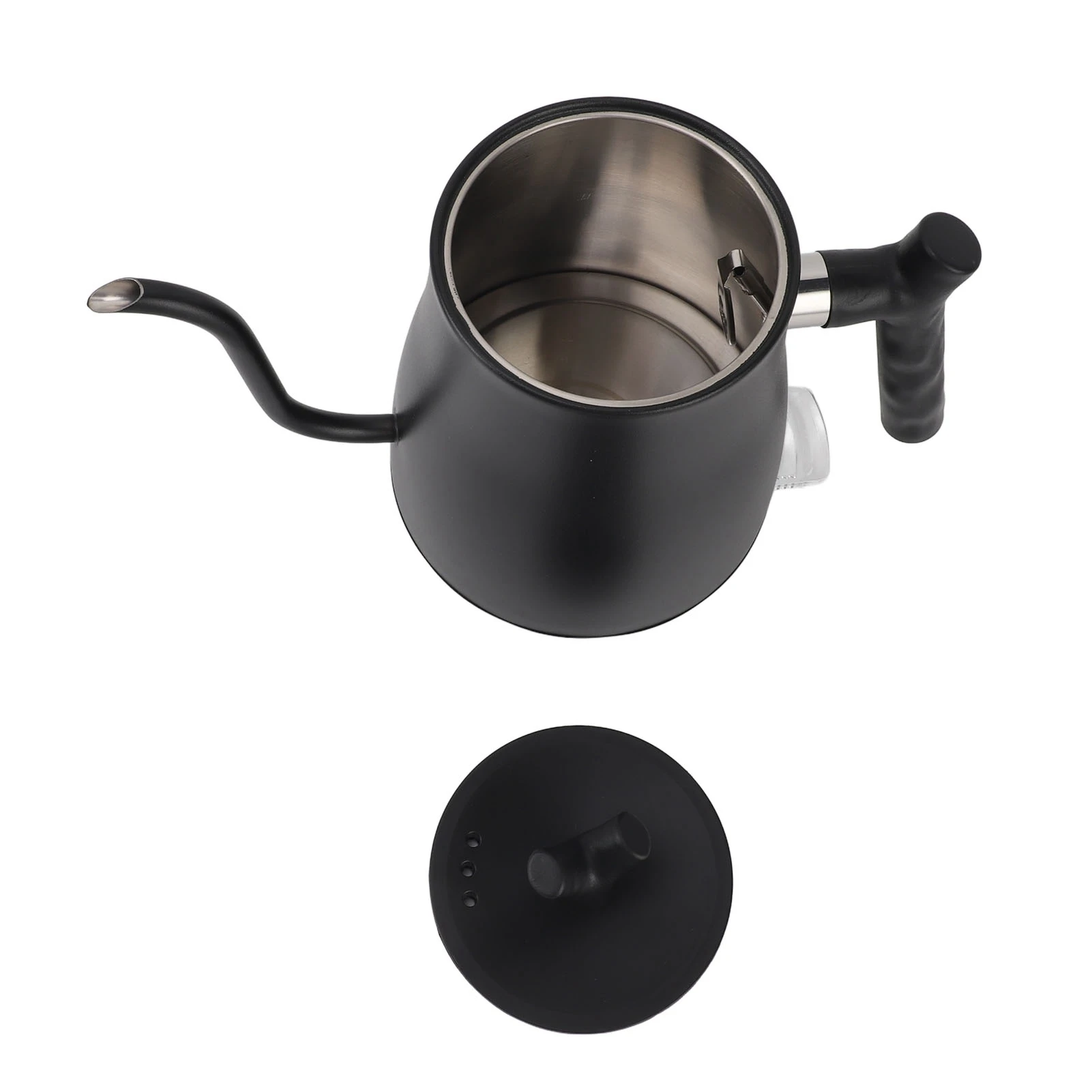 

Электрический чайник на гибкой стойке, 800 мл, 1000 Вт, быстрый нагрев, чайник из нержавеющей стали для домашнего офиса