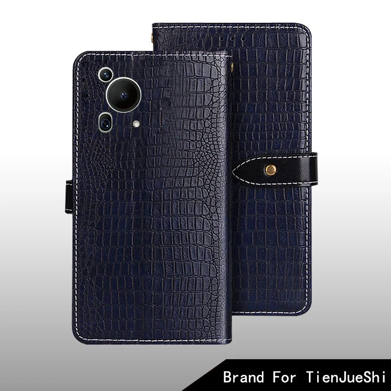 ل Fossibot F112 برو حافظة فليب نمط التمساح حافظة جلدية فتحات بطاقة غطاء ل Fossibot F112 برو ملحقات الهاتف