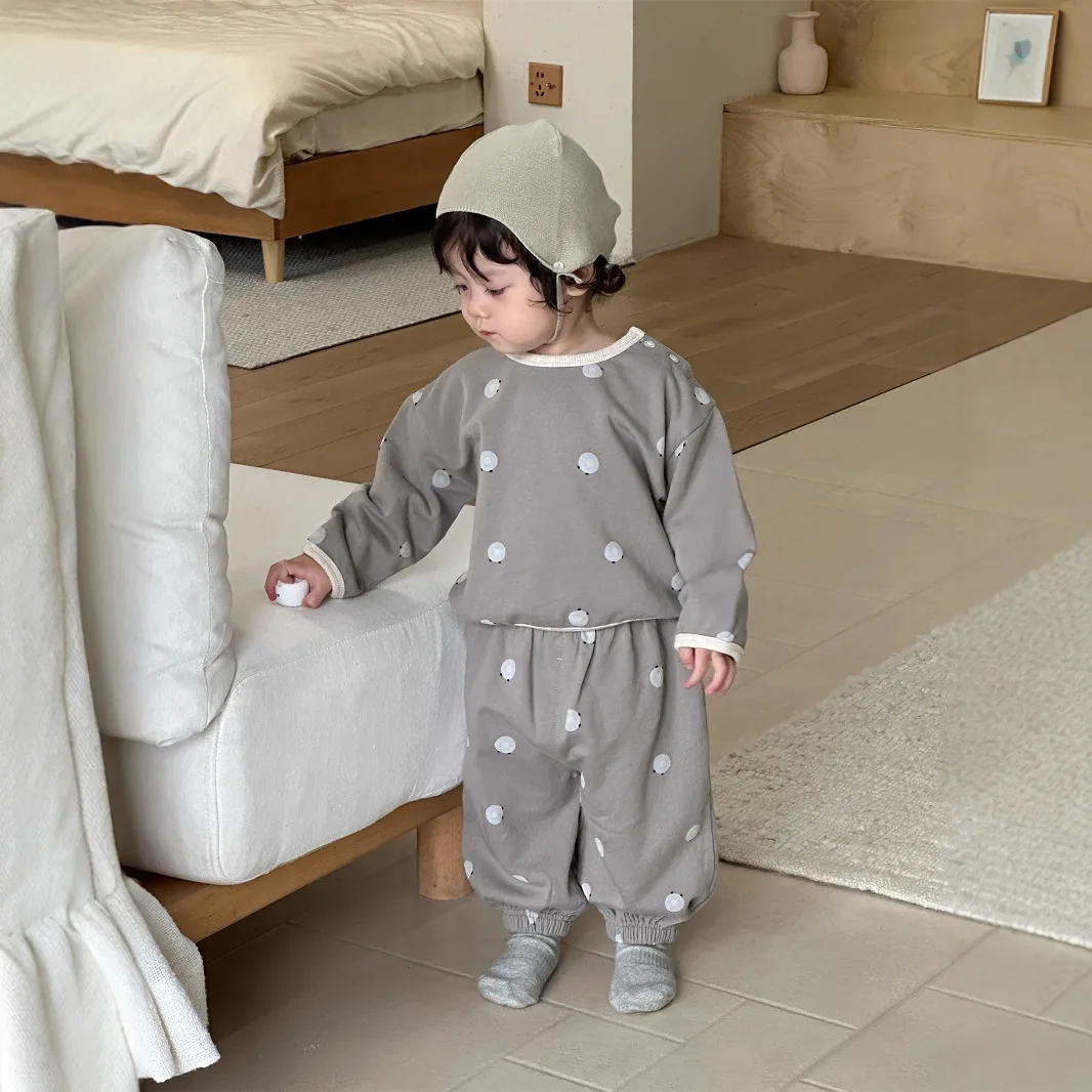 

2025 Autumn New Clothes Children's Clothing Boys Autumn Long Sleeve Sweatshirt Set