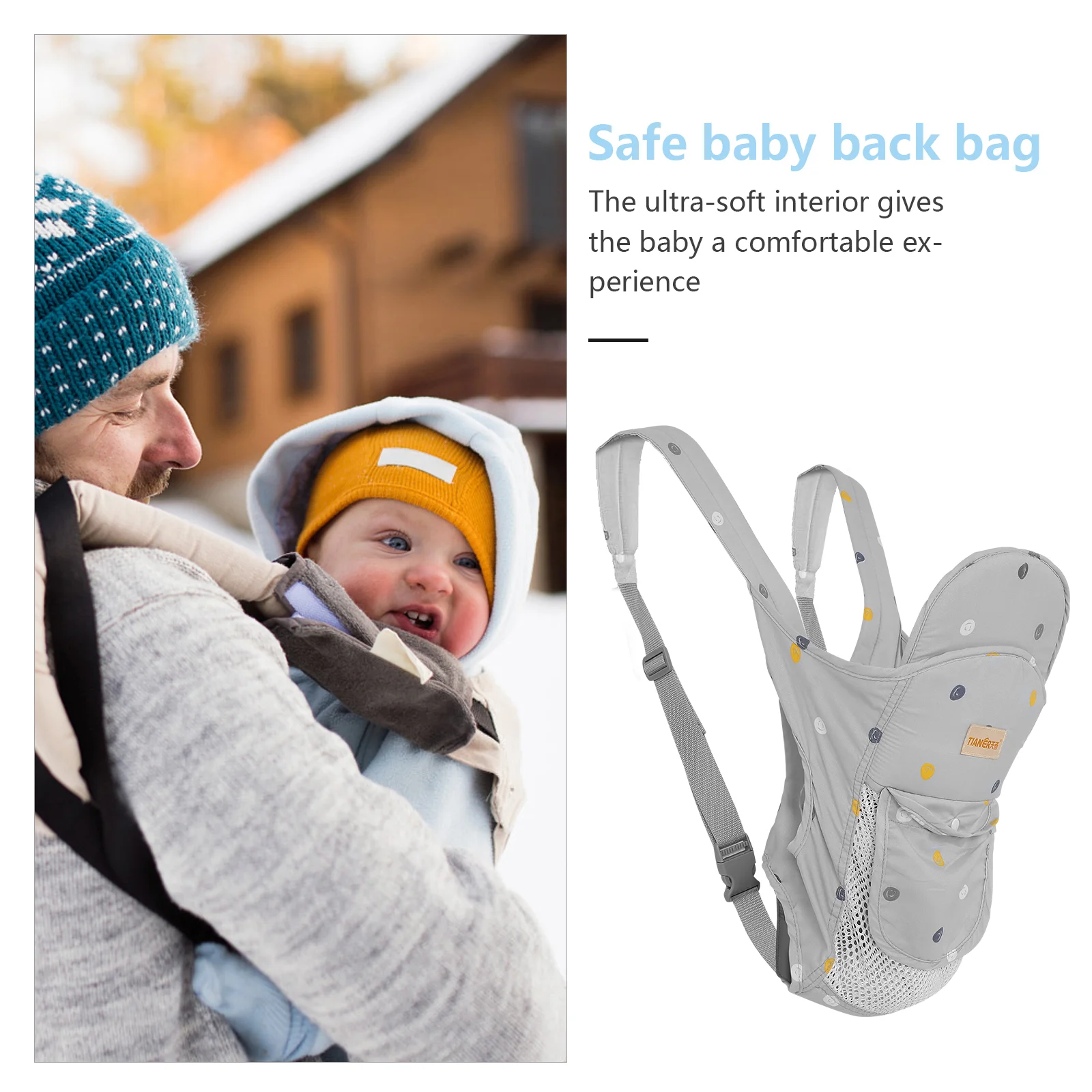 Taille Krukriem Baby Heupdrager Ergonomisch Eenvoudig Baby Polyester Pasgeboren Peuter