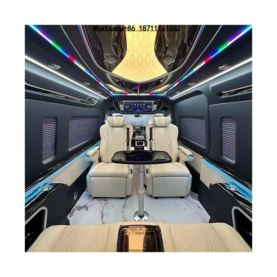

Vip Luxury Electric Car Leather Seats W447 Hiace Van Sprinter V Class Interior Auto Recliner Conversion Modified Car Seats