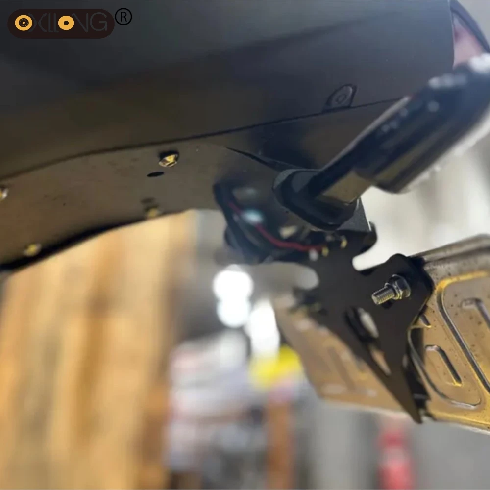 2026 MT-25 MT03 License Plate Holder For Yamaha YZF R3 R25 MT-03 MT 03/25 MT25 Motorcycle Accesory Fender Eliminator Tail Tidy