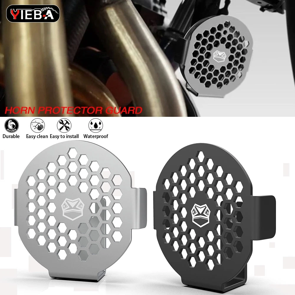 For Tiger Street Twin Speed Triple 850 900 1200 RS RR Sport Horn Cover Protector Thruxton Scrambler 1200 Bonneville T100 T120