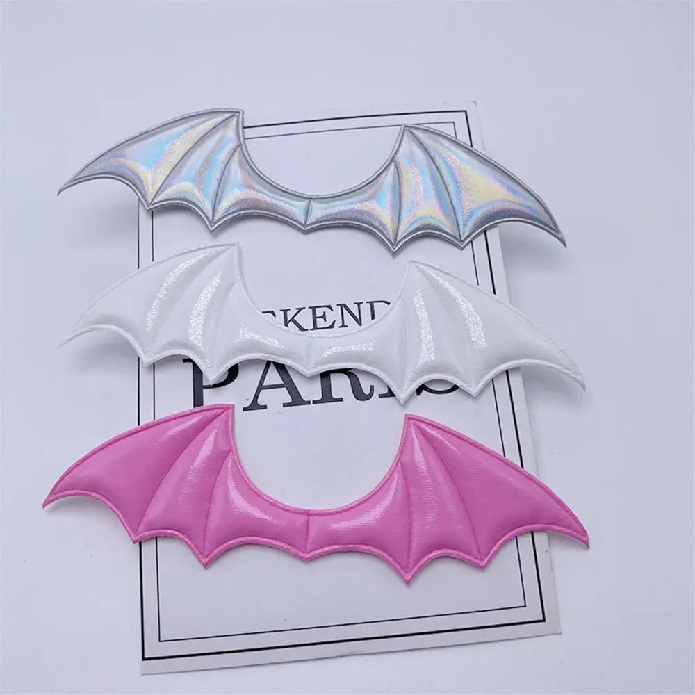 15Pcs 14.5*4CM Halloween Costume DIY Jewelry Leather Demon Bat Wings Padded Patch