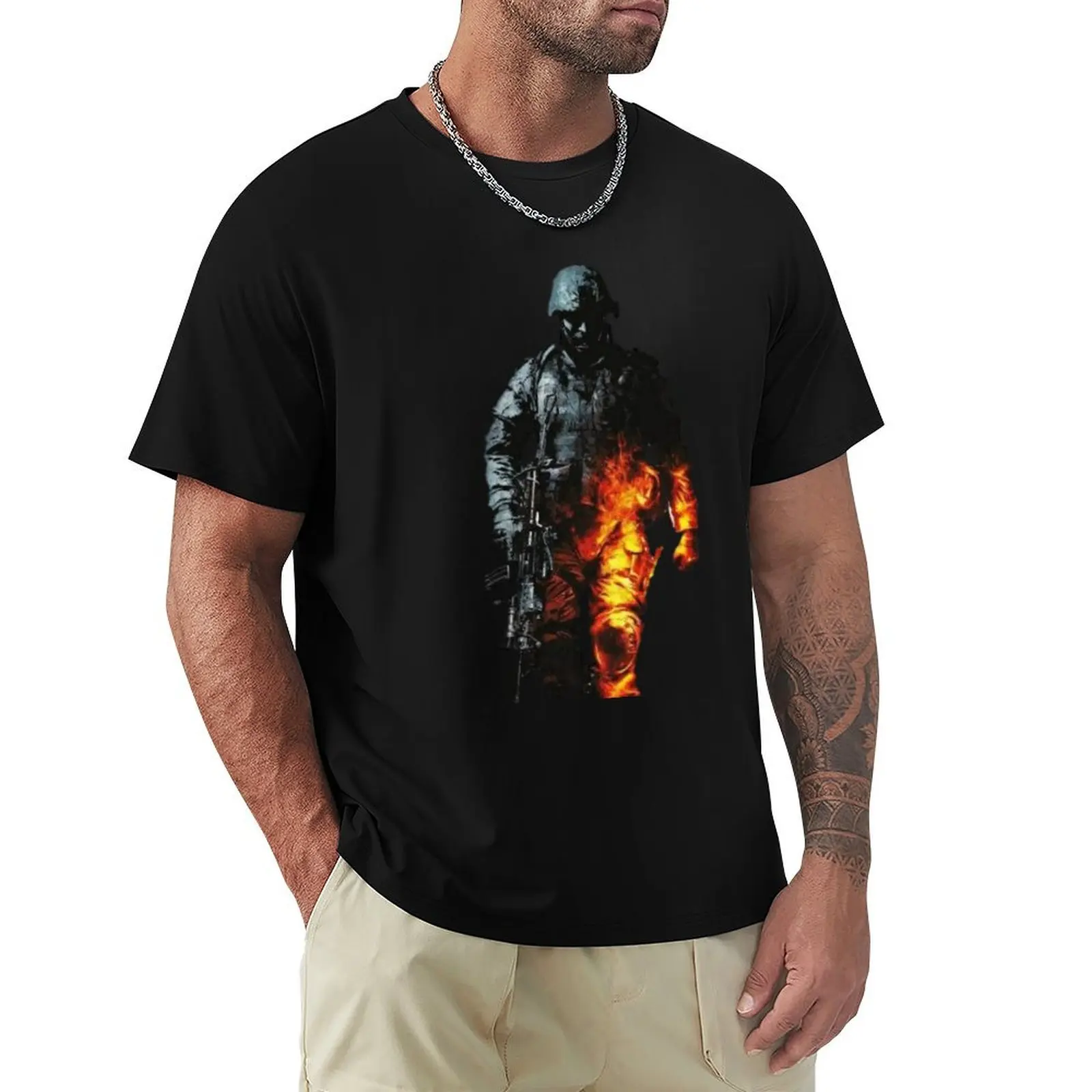 

Battlefield 2042 T-Shirt plus sizes plain men t shirts high quality
