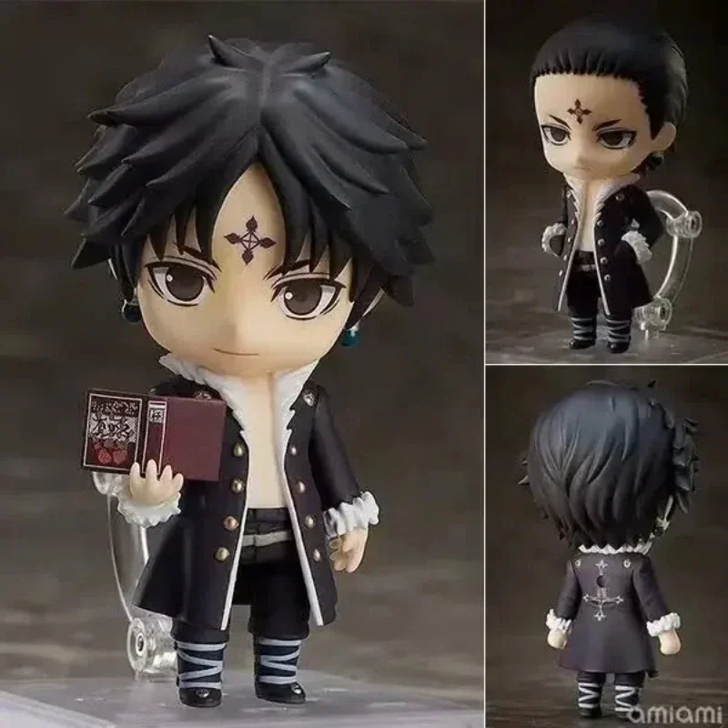 Neue 10CM Anime HUNTER HUNTER Chrollo Lucilfer Q Version kawaii Gemeinsame austauschbare Action-figuren PVC Modell Schreibtisch Dekor Spielzeug geschenke