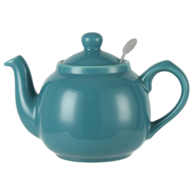 لندن الفخار مزرعة سلسلة 2 كوب إبريق الشاي أكوا البريطانية السيراميك 600 مللي إبريق الشاي لشاي بعد الظهر طقم شاي أباريق الشاي #6