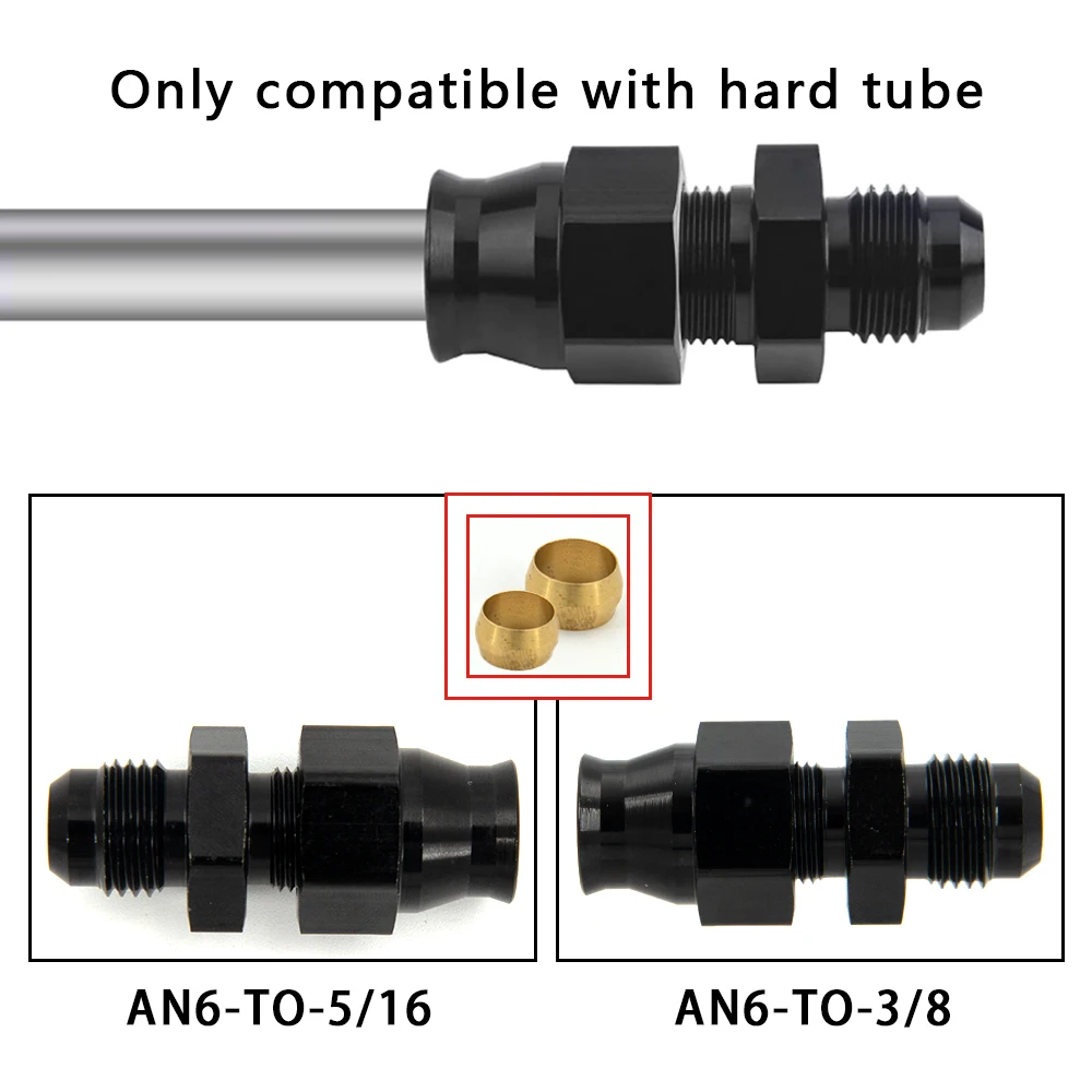 AZ-AN6 AN8 AN10 Male Flare to 5/16