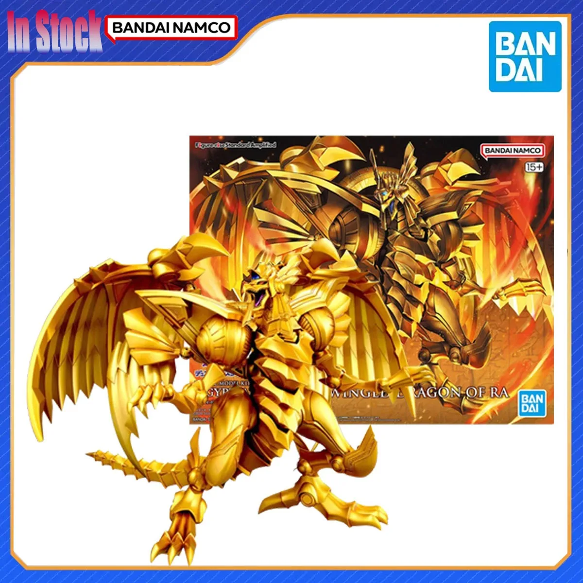 

Genuine Bandai Original Yu-Gi-Oh! FRS Amplified The Winged Dragon of Ra Collection Action Figure Model Kits Gift for Kids
