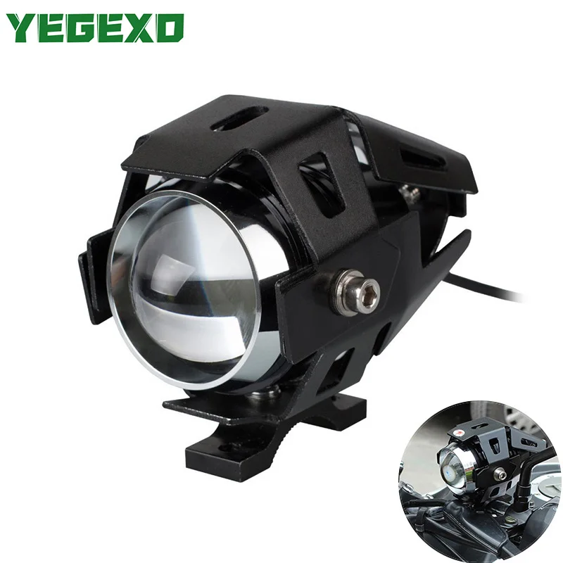 U5 Motorcycle Headlight LED Farol Moto Accessories For Honda hornet targa Hyosung gt650r BMW r850r Yamaha fz6 Aprilia sr 150