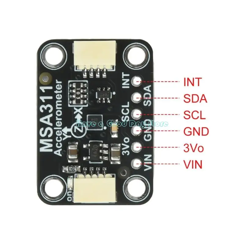 462D MSA311 Module Triaxial Accelerometer Module Adjustable Electronic Module Low Power Consumption Replacement Accessories