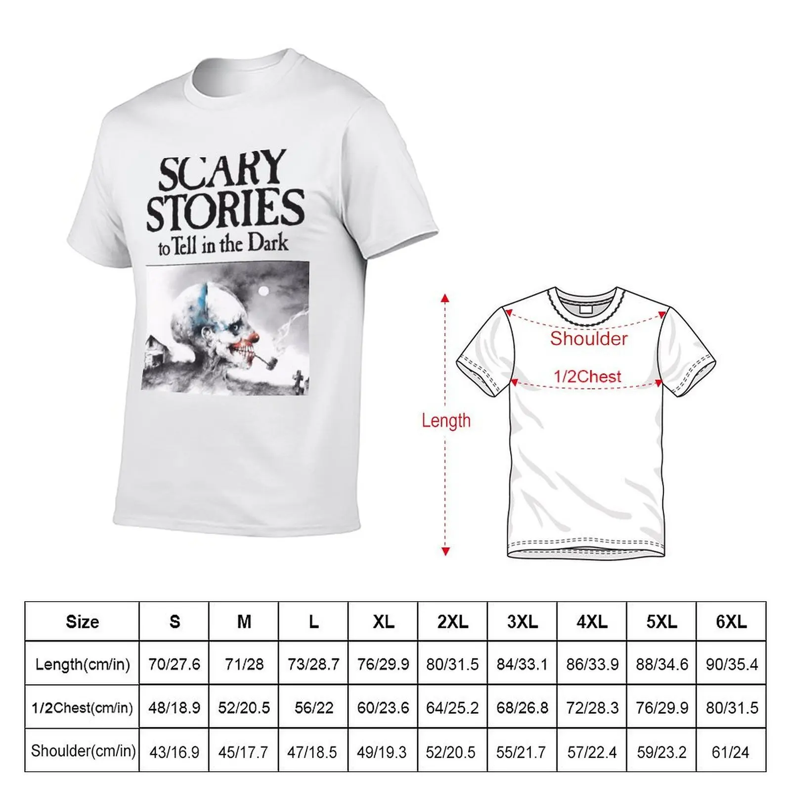 Scary Stories to Tell in the Dark T-Shirt t shirt man plain cotton t shirt man T-Shirt