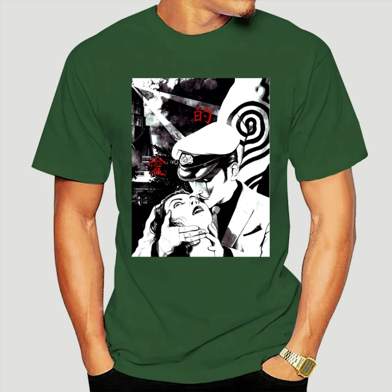 Eyeball Lick Suehiro Maruo Cult Japan Junji Ito Anime Manga Horror  T Shirt Men T-shirt Funny Tees Tops 6879X