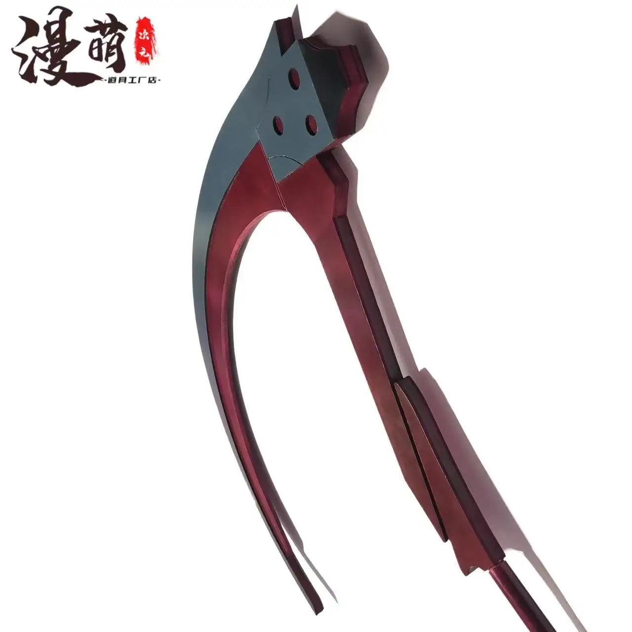 Ayanami Rei المنجل تأثيري المنجل الدعائم نسخة من الأسلحة نموذج اليد هالوين عيد الميلاد حفلة تنكرية زي الملحقات