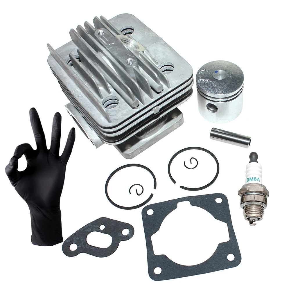 Kit de pistão do cilindro para Husqvarna, 131R, 131RB, 331R, 331RB, 333R, Mark II, 333RB, 593636301