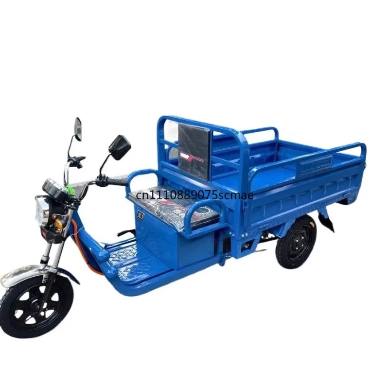 Load-bearing Electric Tricycle, Climbing E-Trike for Farm, Stall & Daily Transport