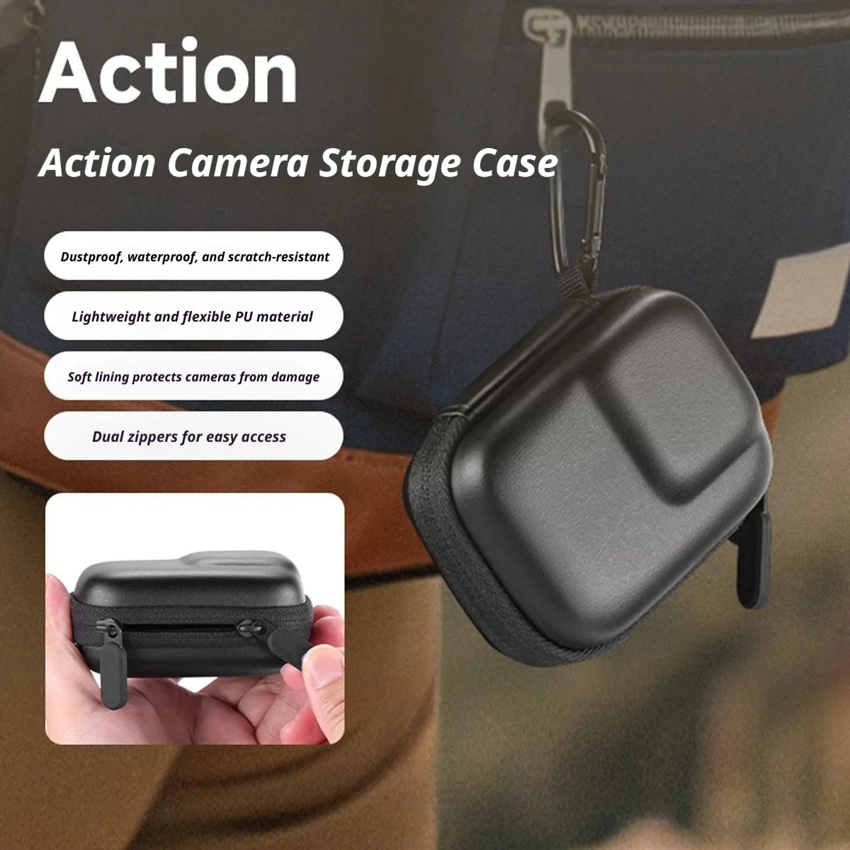 For Dji Osmo Action 6 Camera Accessory Kit Lens Guard/Silicone Protective Cover/Screen Protectors/Case/Magnetic Adapter Base