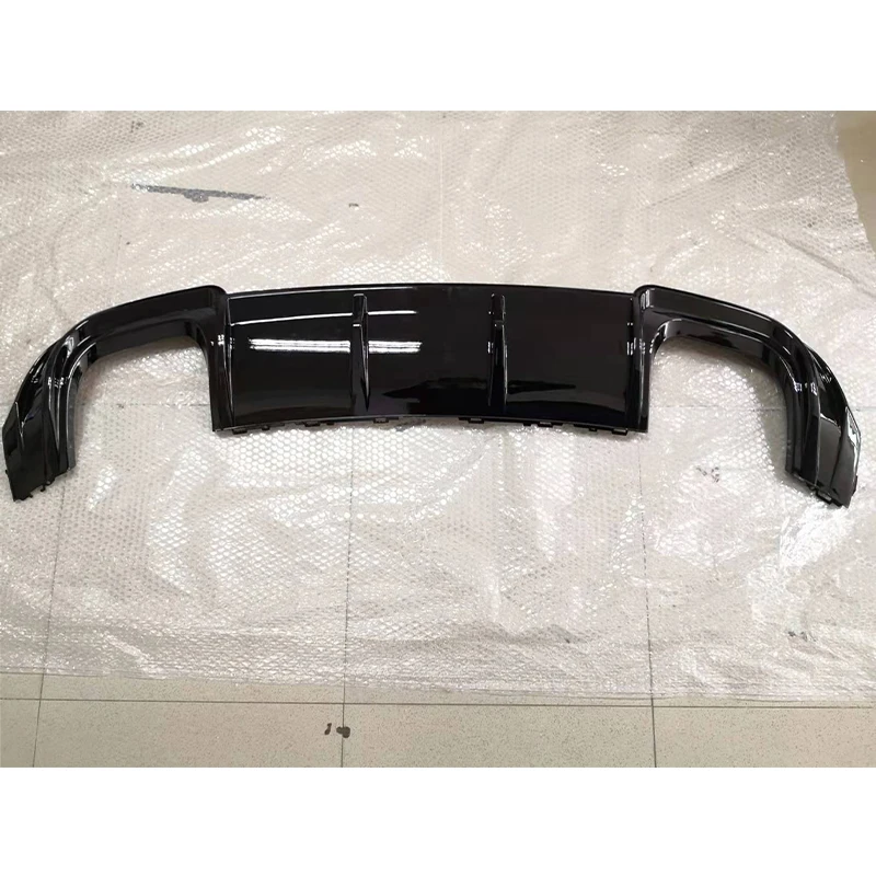 A3 8V ABS Black Rear Bumper Lip Diffuser Exterior Parts for Audi A3 S3 Sline Sedan 2017 2018 2019 Car Accessories