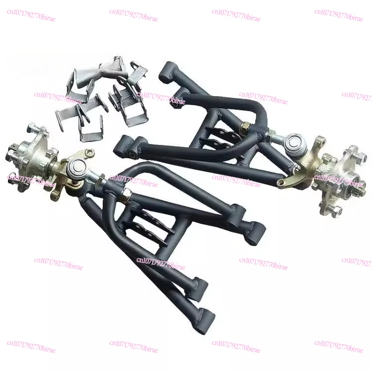 DIY ATV Up and Down Rocker Arm Assembly Homemade Four-wheeler Kart Steering Claw Flange Front Suspension