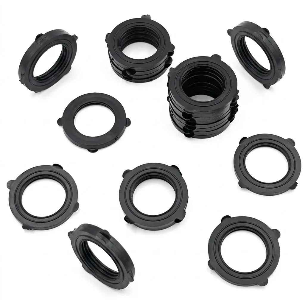 50Pcs 3/4 Inch Heavy Duty Garden Hose Water Faucet Washers Silicone Rubber Seals Gasket O-Ring Leak Proof Fittings Durable Use