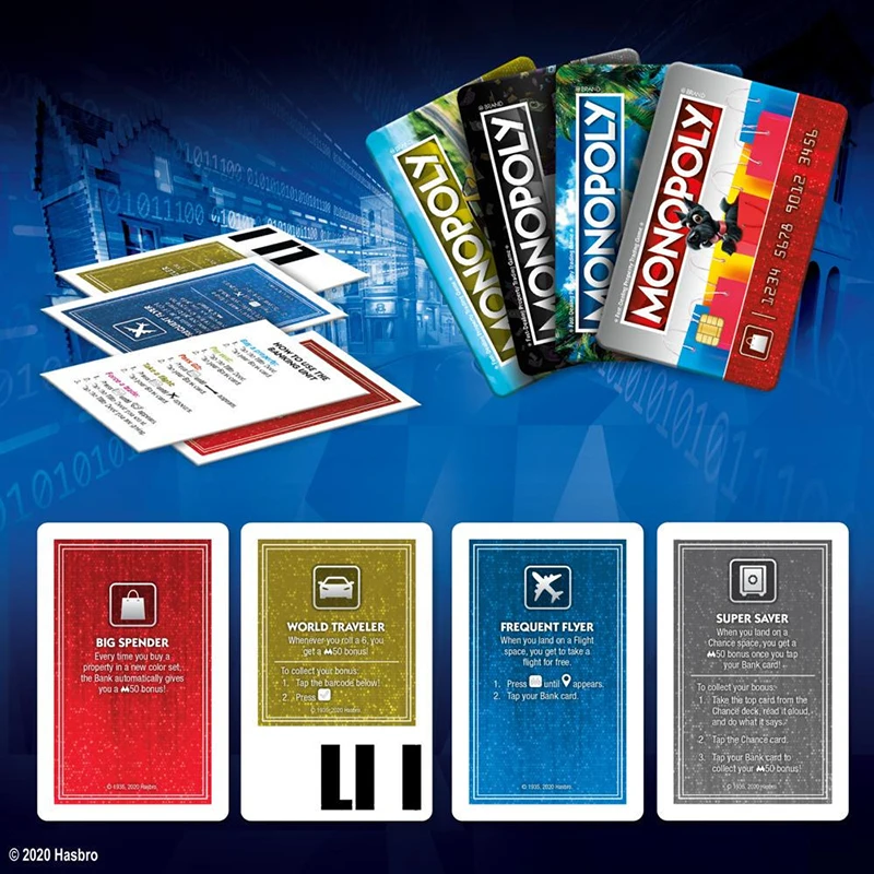 Hasbro Monopoly Board Game Play Card Toy Super Electronic Banking Board Game Card Game Family Party Game Toys for Kids Gift