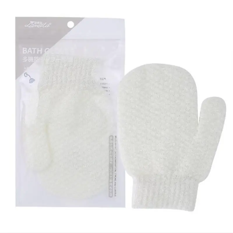 Bath Gloves Home Shower Peeling Exfoliating Mitt Scrub Glove Wash Children Home Supply Wash Skin Moisturizing Spa Bath Gloves