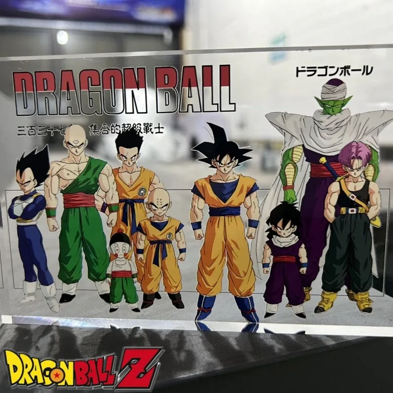 Dragon Ball Personalized Animation Peripheral Goku Vegeta Piccolo Acrylic Brick Desktop Creative Decorative Ornaments Wholesale